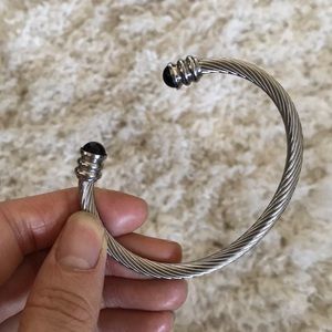 Silvertone Bangle